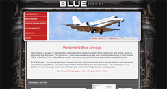 Desktop Screenshot of blue-airways.com